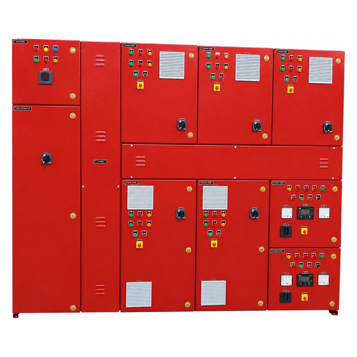 Fire pump control panel