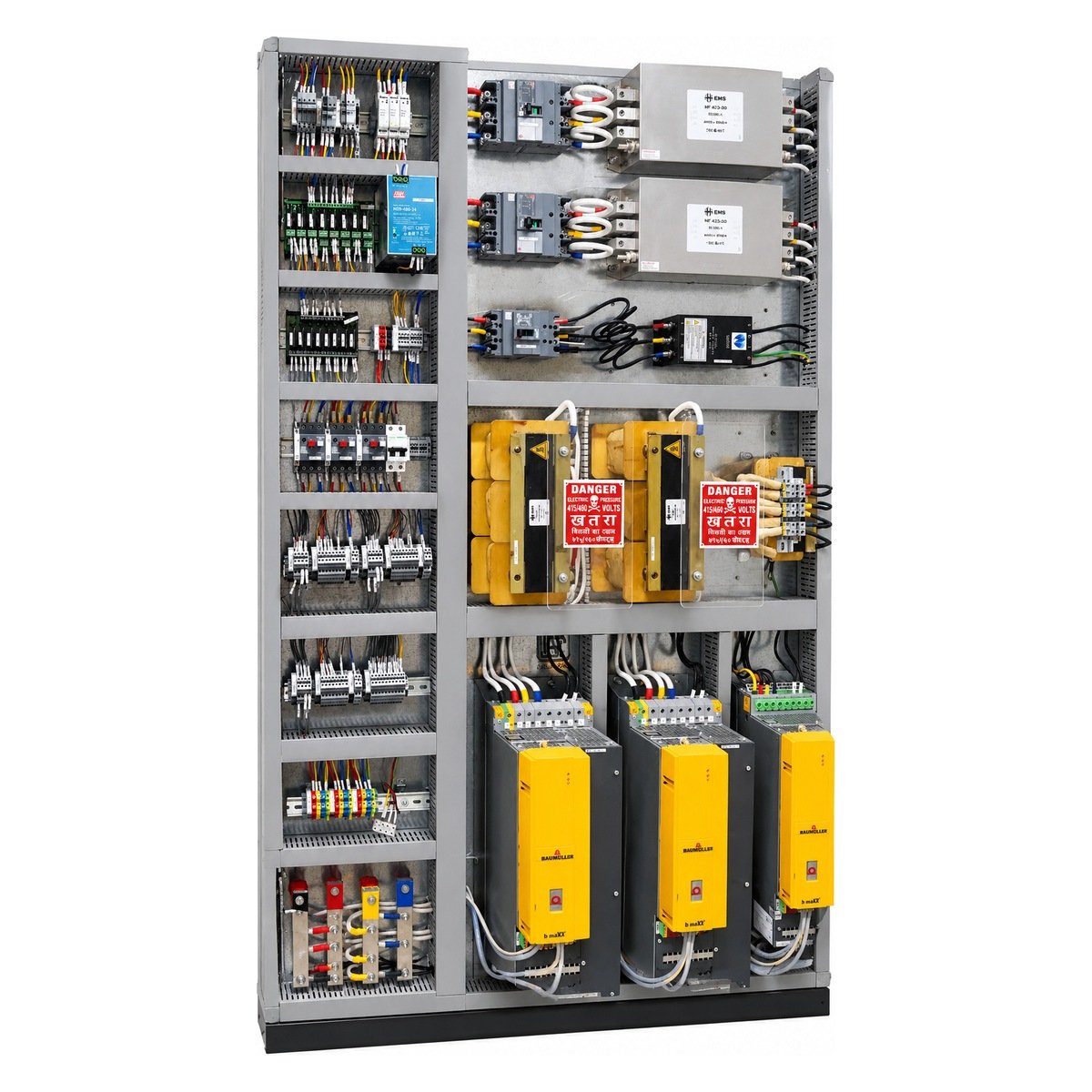 Servo + PLC panel